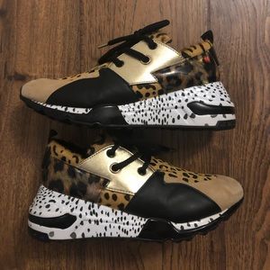 Steve Madden wedge sneakers 9.5 womens